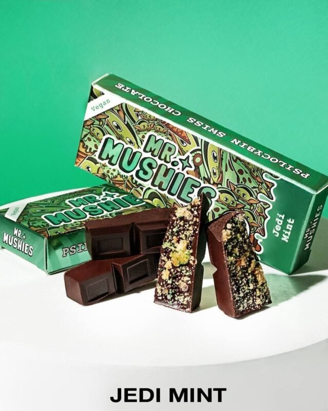 Mr Mushies Jedi Mint Chocolate Bar | 4g - Nova psychedelics