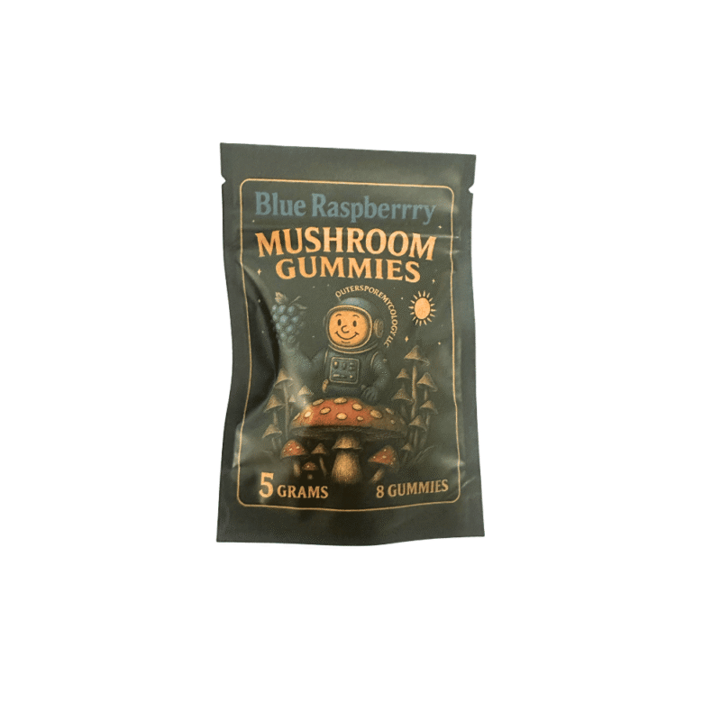 Outer Spore Mycology - Blue Raspberry Gummies