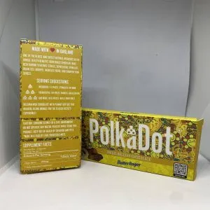 Polkadot Butterfinger Mushroom Belgian Chocolate - Nova psychedelics