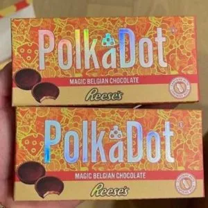 Polkadot Reese’s Belgian Milk Chocolate - Nova psychedelics