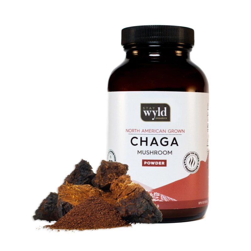 Stay Wyld Organics - Chaga Mushroom Powder (100g)